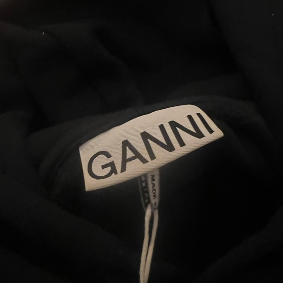 GANNI Hoodie, Navy - NWT - Picture 6 of 8